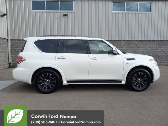 Used 2020 Nissan Armada Platinum w/ Captain's Chairs Package image 2