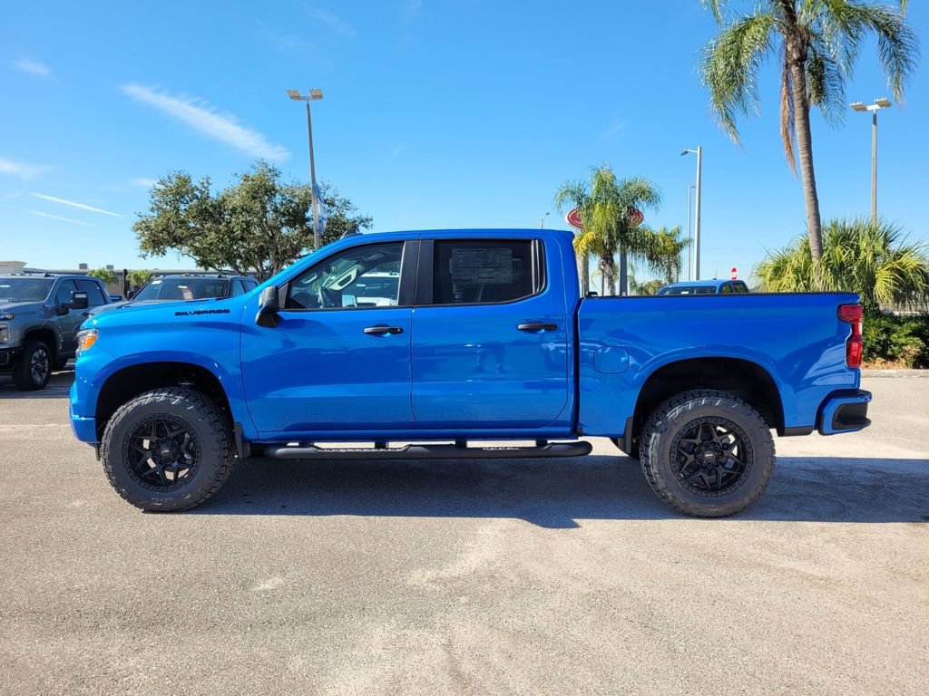 New 2026 Chevrolet Silverado 1500 Custom w/ Turbomax Blackout Package RWD image 5