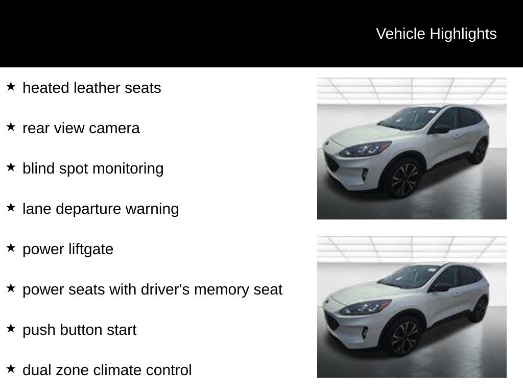 Used 2022 Ford Escape SEL w/ SEL Stealth AWD Package image 11