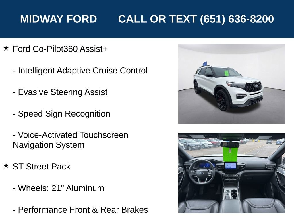 Used 2023 Ford Explorer ST w/ Equipment Group 401A AWD/4WD image 12