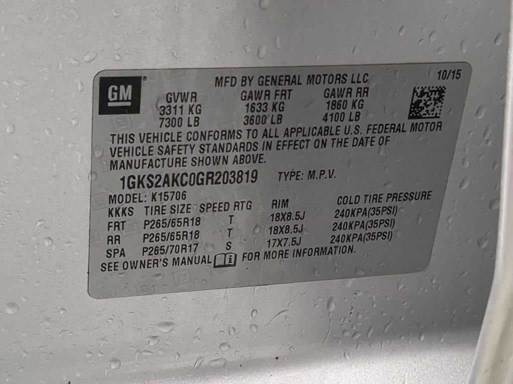 Used 2016 GMC Yukon SLE w/ Convenience Package image 42