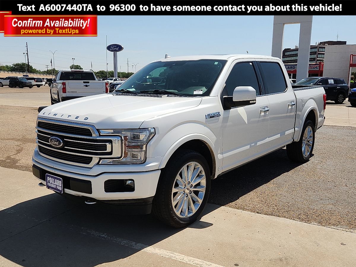 Used 2019 Ford F150 Limited w/ Trailer Tow Package