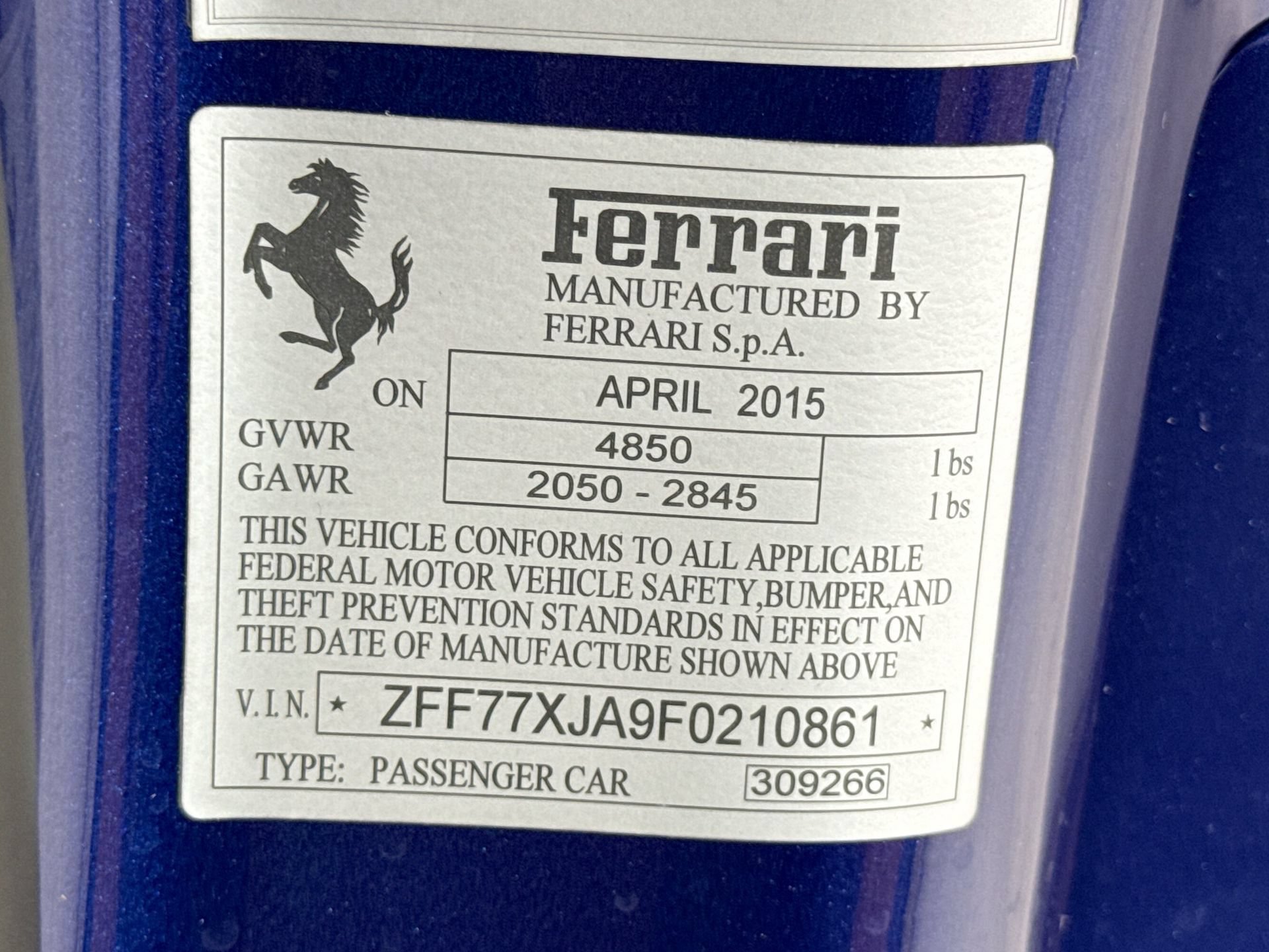 Certified 2015 Ferrari California T RWD image 27
