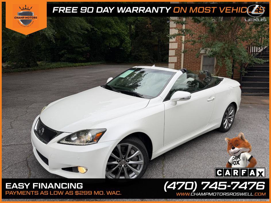Used 2012 Lexus IS 350C w/ Luxury Pkg