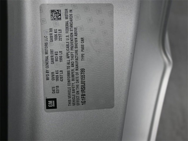 Used 2018 Chevrolet Camaro LT w/ Technology Package image 20