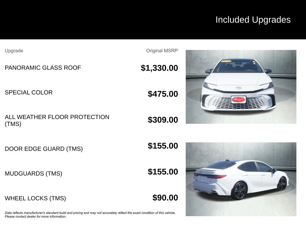 Used 2025 Toyota Camry XSE AWD/4WD image 3