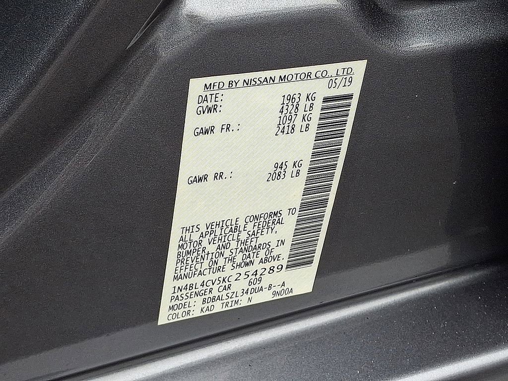 Used 2019 Nissan Altima 2.5 SR image 20