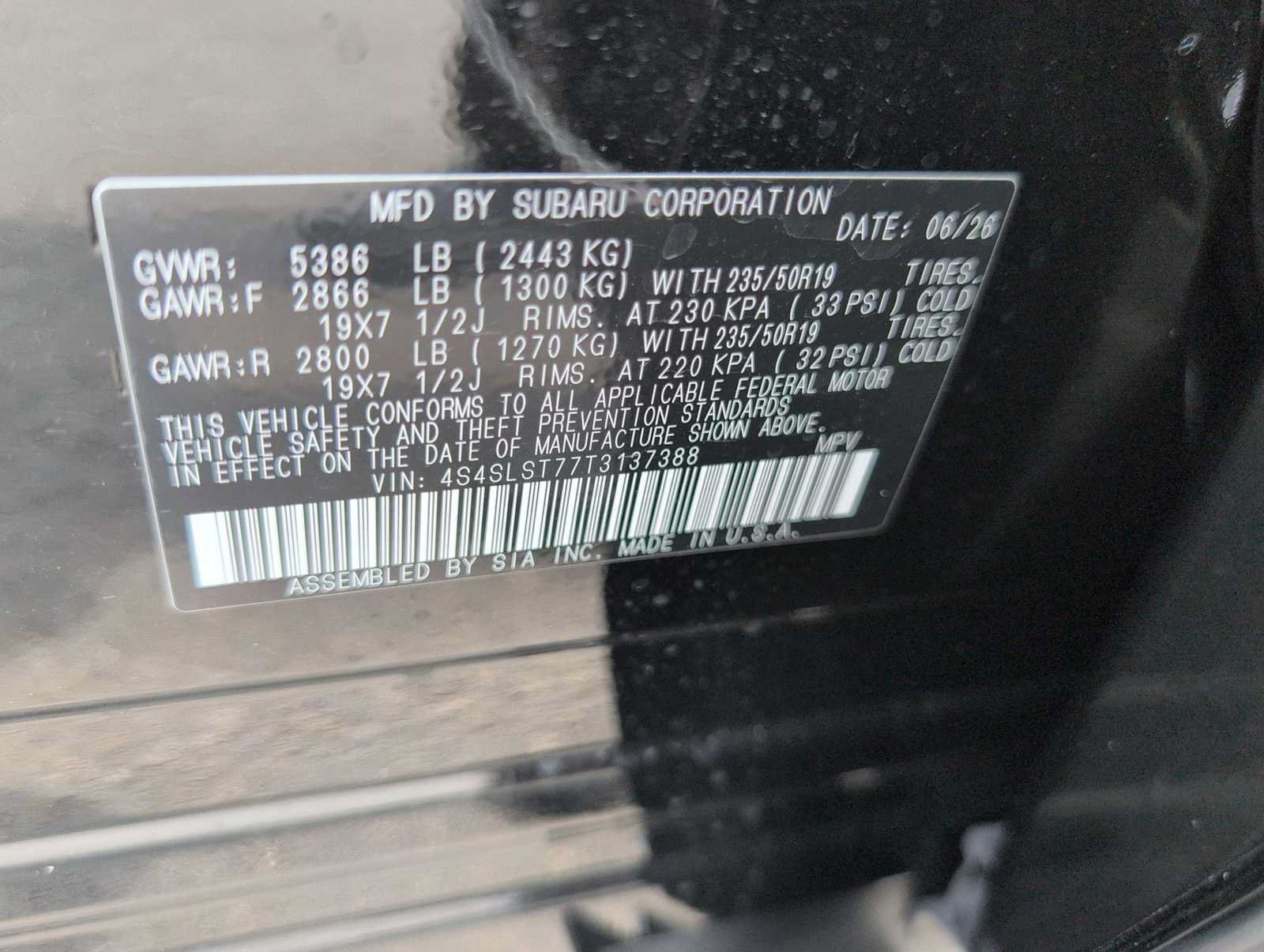 New 2026 Subaru Forester Touring AWD/4WD image 33