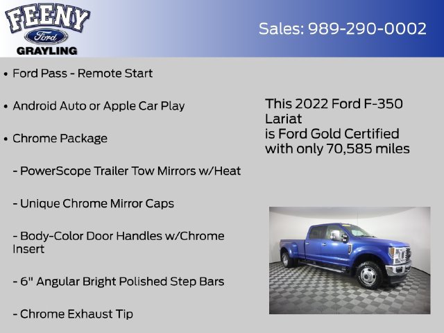 Certified 2022 Ford F350 Lariat w/ Lariat Ultimate Package AWD/4WD image 9