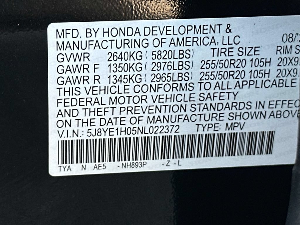 Certified 2022 Acura MDX A-Spec AWD/4WD image 32