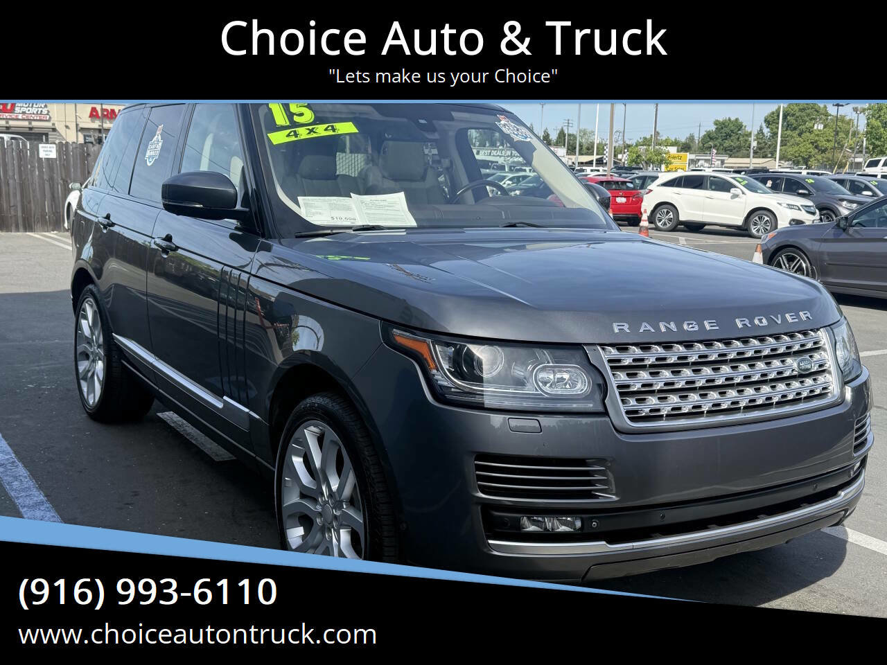 Used 2015 Land Rover Range Rover Supercharged