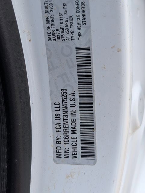 Used 2022 RAM 1500 Tradesman w/ Level 1 Safety Group RWD image 27