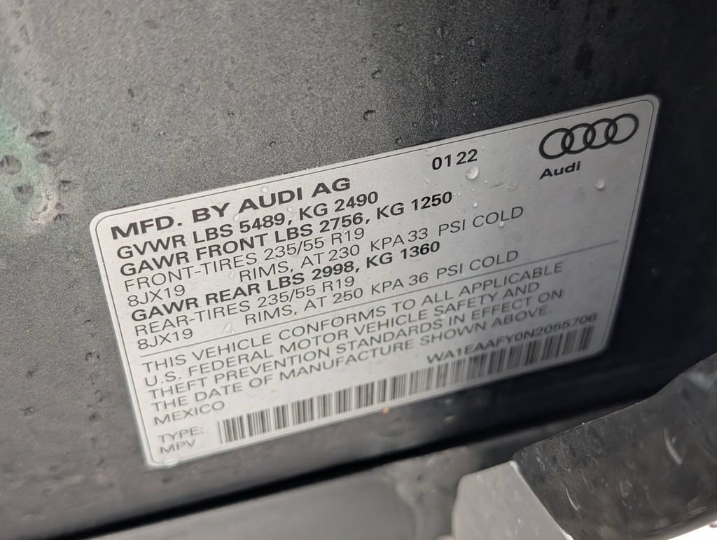 Used 2022 Audi Q5 2.0T Premium Plus AWD/4WD image 32