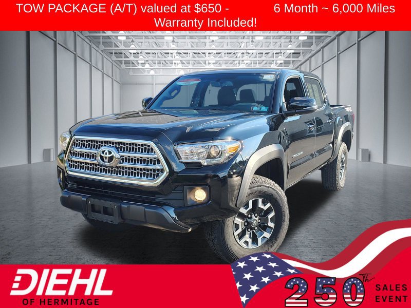 Used 2017 Toyota Tacoma TRD Off-Road w/ Tow Package (A/T)