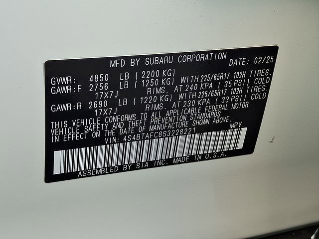 Certified 2025 Subaru Outback Premium image 27
