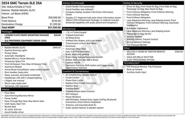 Used 2024 GMC Terrain SLE image 26