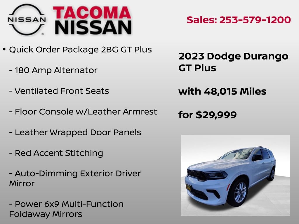 Used 2023 Dodge Durango GT image 6