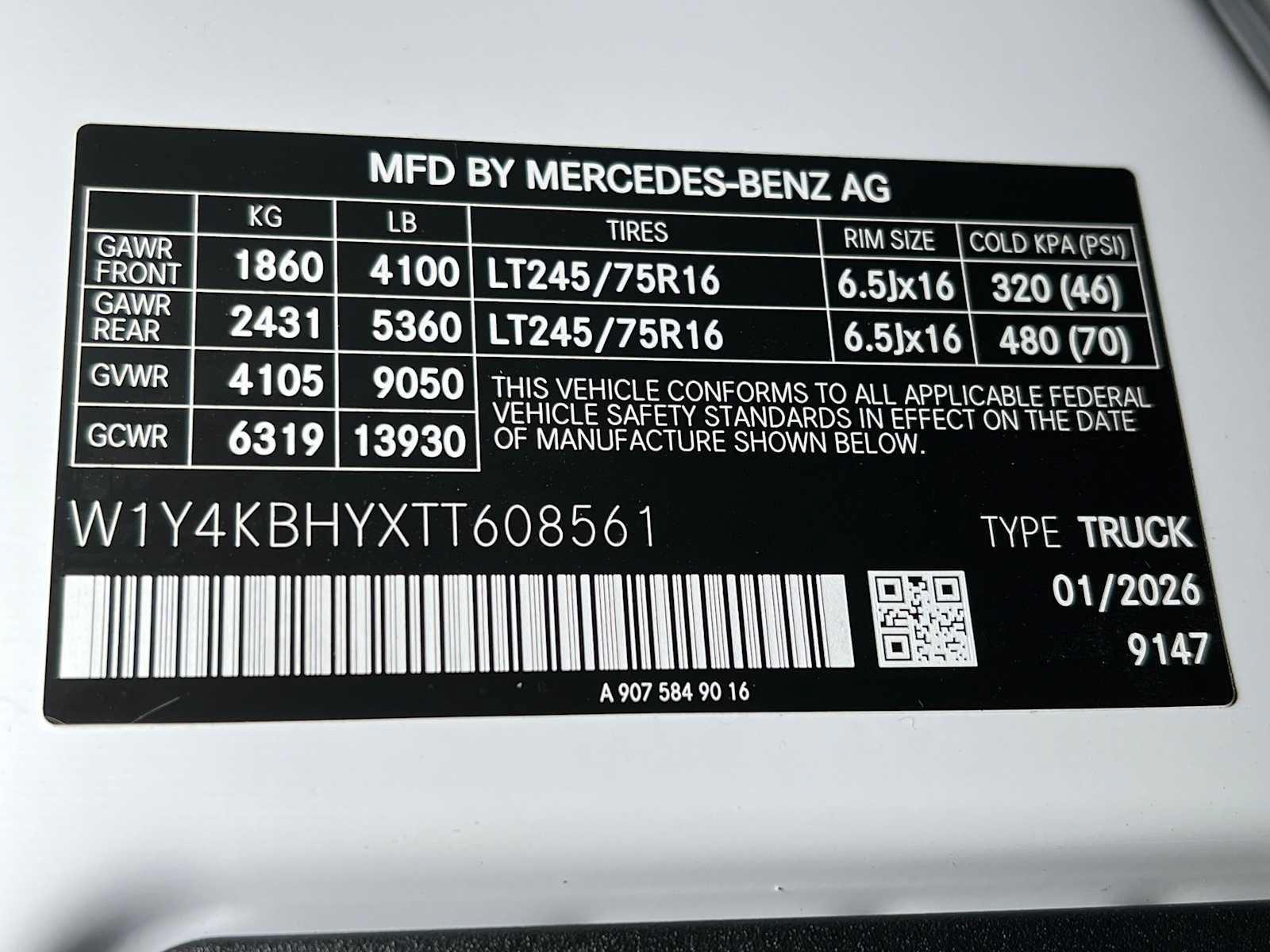 Used 2026 Mercedes-Benz Sprinter 2500 image 40