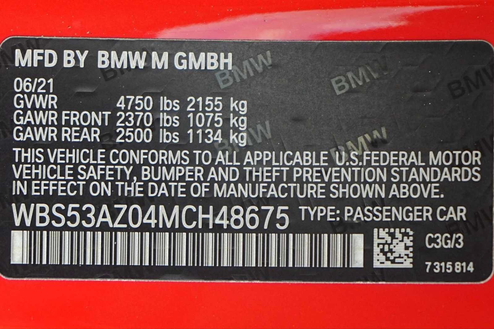 Used 2021 BMW M4 Coupe w/ M Driver's Package RWD image 30