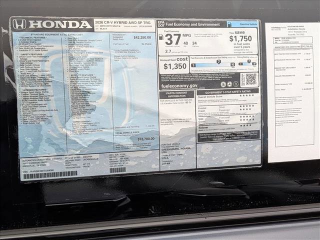 New 2026 Honda CR-V Sport Touring image 18
