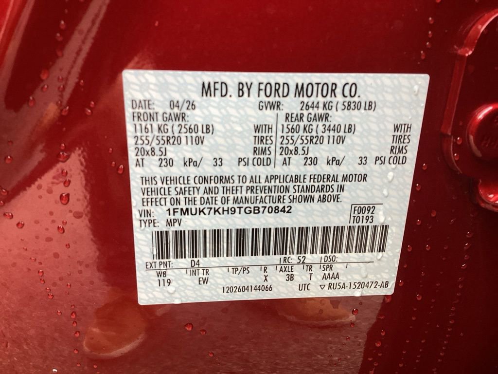 New 2026 Ford Explorer ST-Line RWD image 68