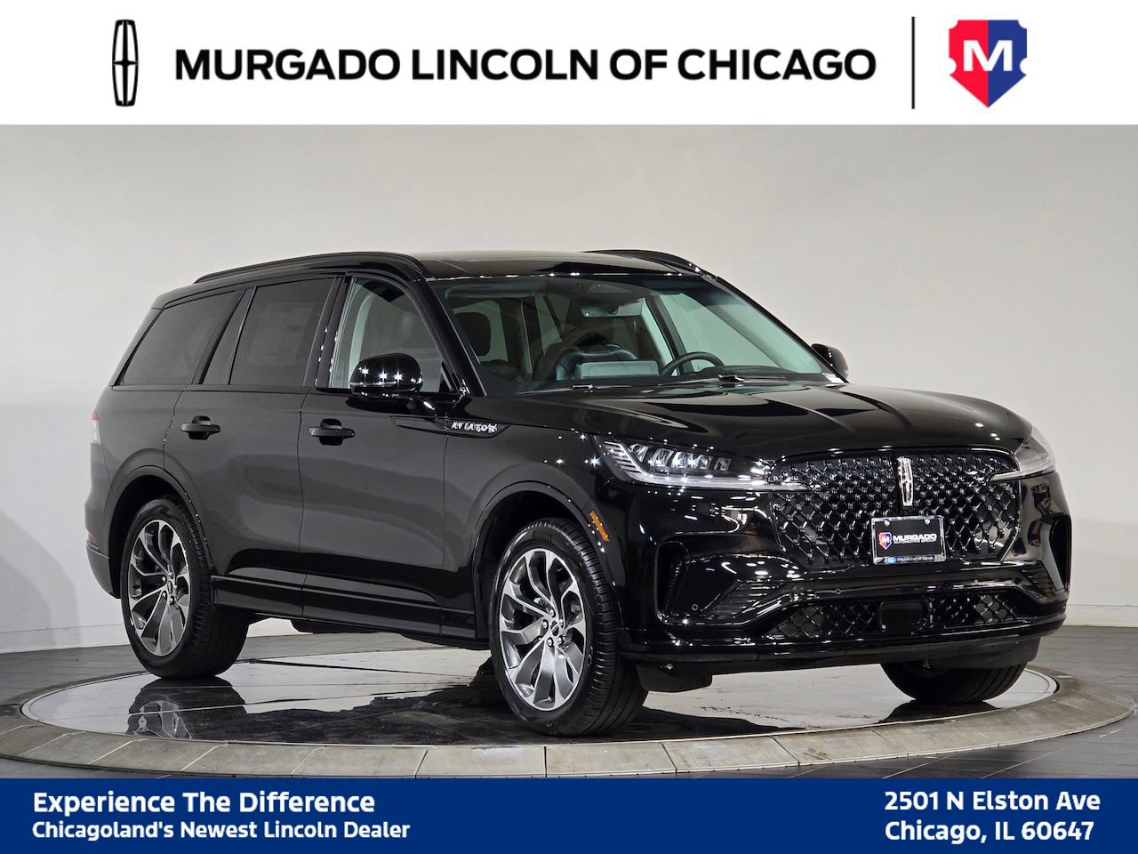 New 2025 Lincoln Aviator AWD w/ Jet Appearance Package