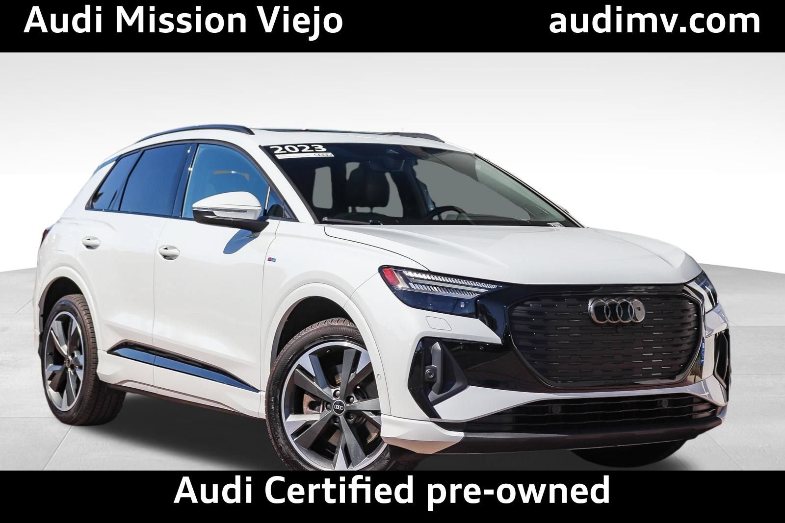 Certified 2023 Audi Q4 e-tron Prestige w/ Black Optic Package