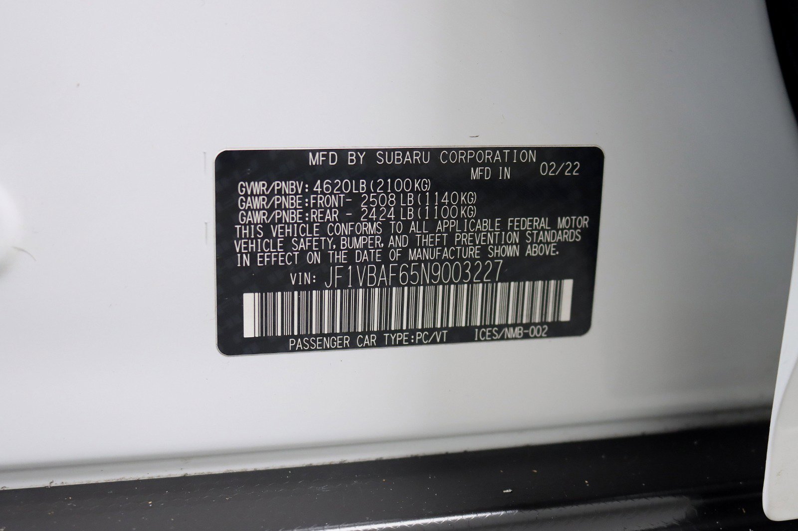 Used 2022 Subaru WRX Premium w/ Popular Package #1 AWD/4WD image 33