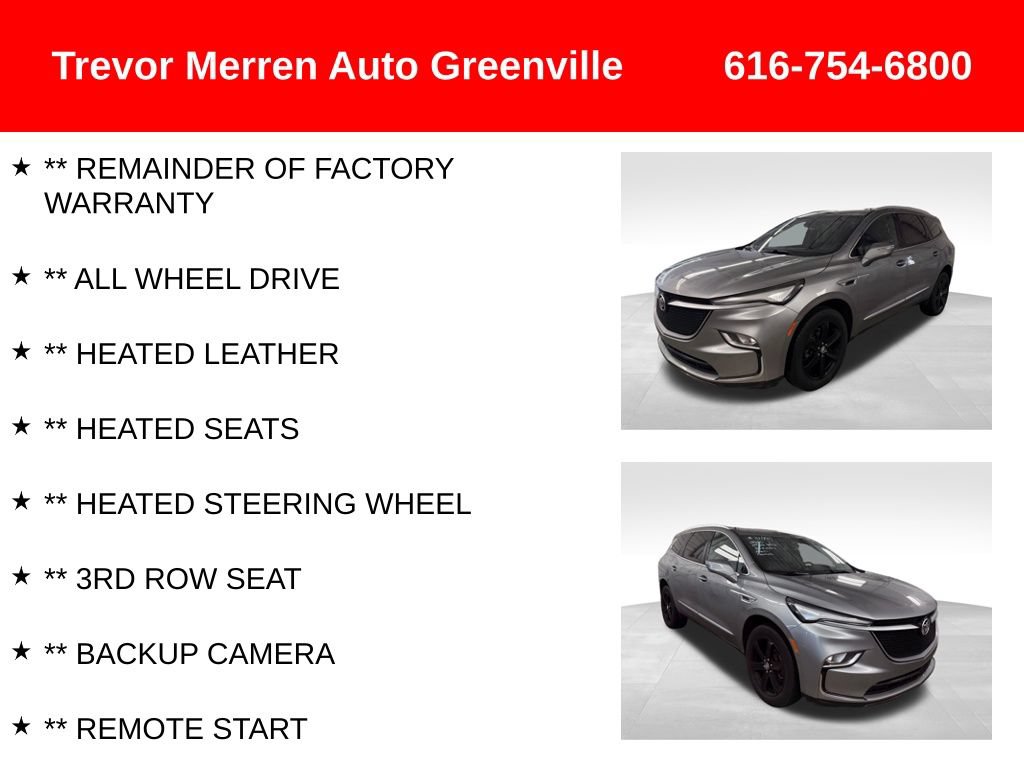 Used 2023 Buick Enclave Essence w/ Sport Touring Edition AWD/4WD image 8