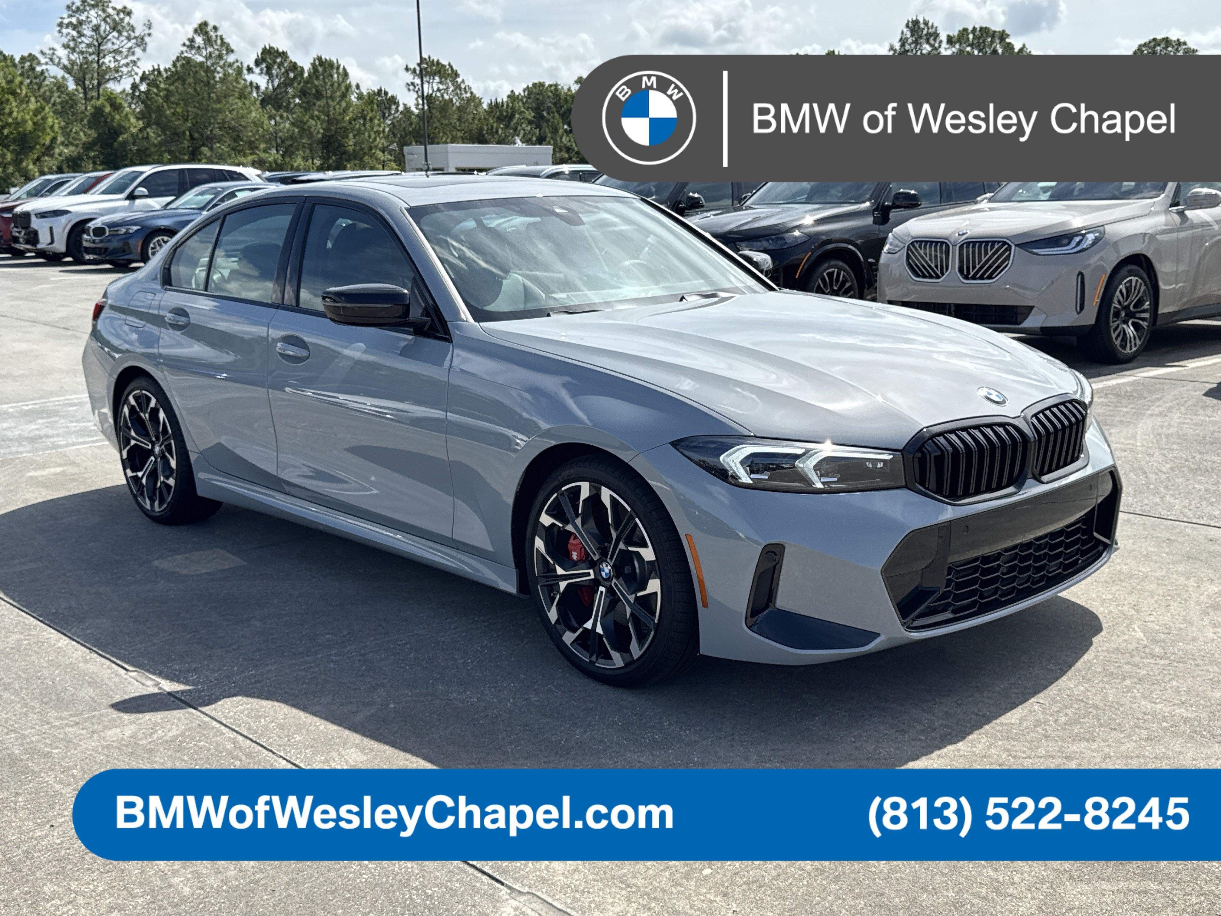 New 2026 BMW 330i Sedan w/ M Sport Package RWD image 1