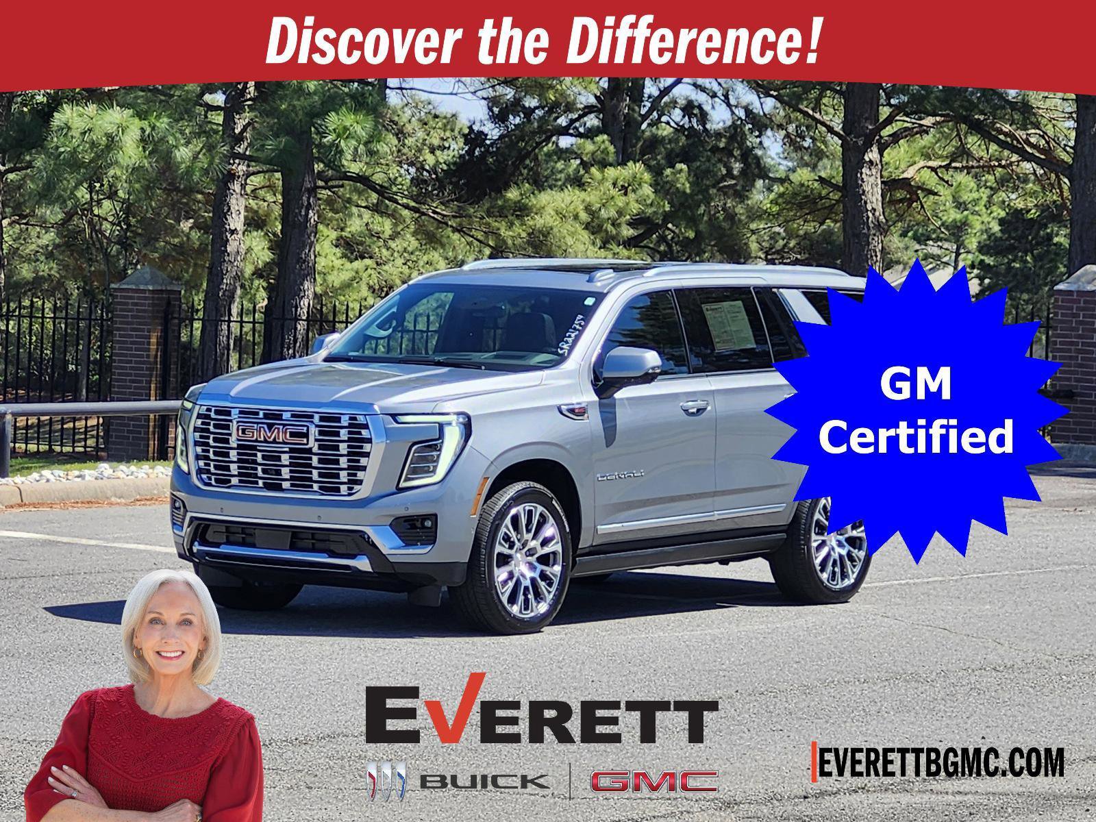 Certified 2025 GMC Yukon Denali w/ Sun & Power Step Package