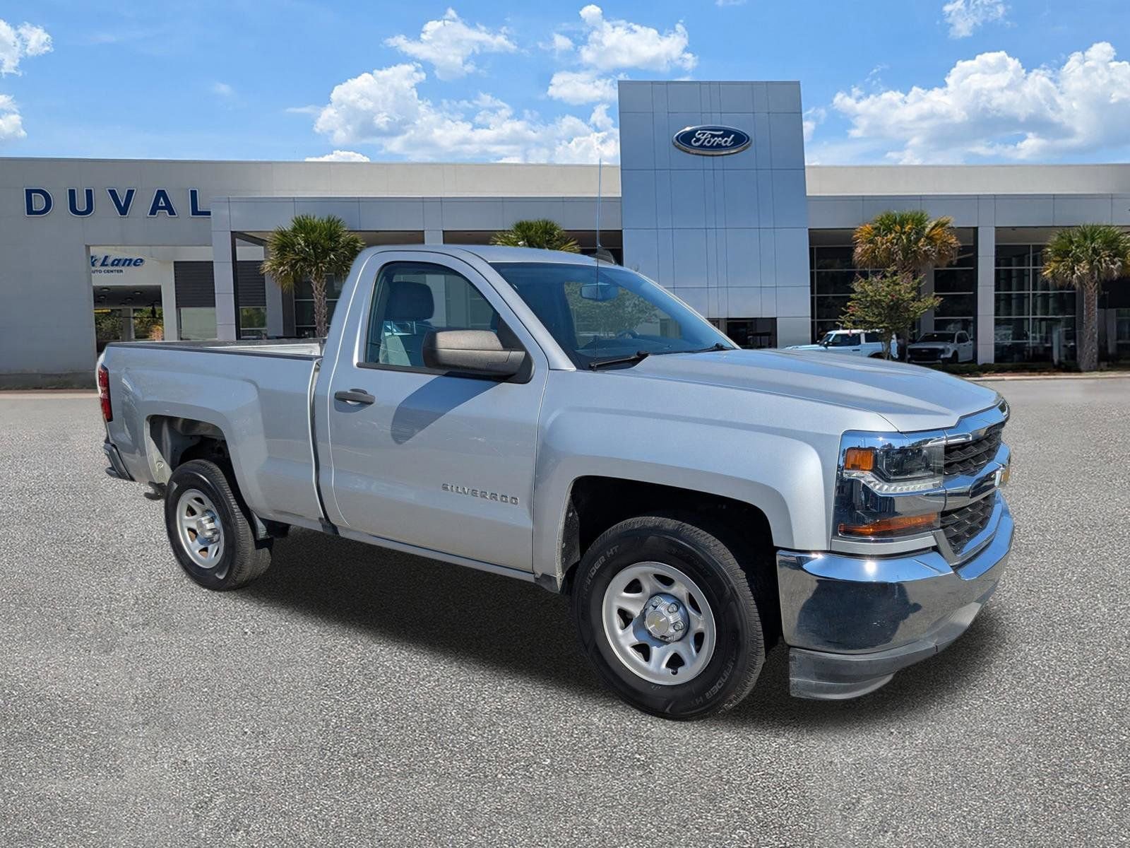 Used 2017 Chevrolet Silverado 1500 W/T w/ Chrome Bumper Package image 2