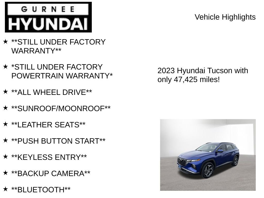 Used 2023 Hyundai Tucson SEL w/ Convenience Package image 7
