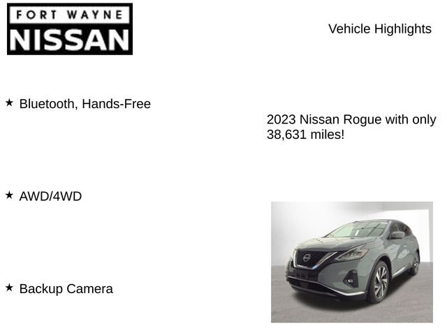 Used 2023 Nissan Rogue SL w/ SL Premium Package image 8