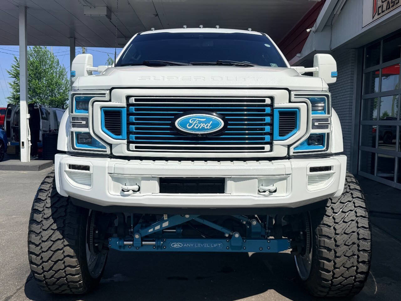 Used 2022 Ford F450 Platinum w/ FX4 Off-Road Package AWD/4WD image 14