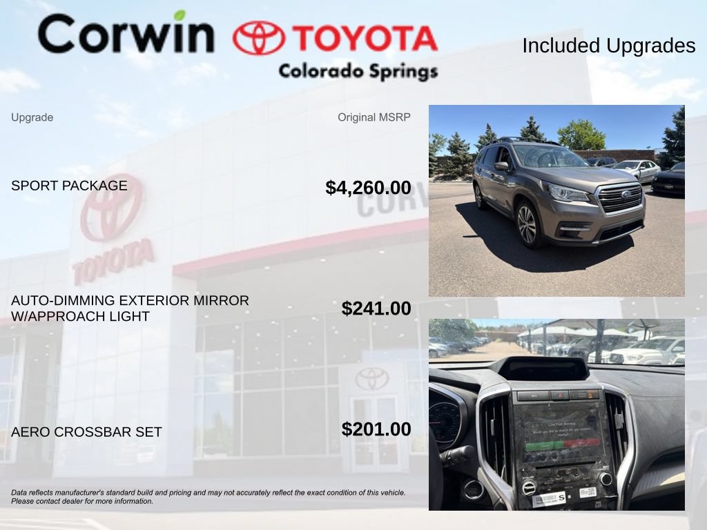 Used 2021 Subaru Ascent Premium w/ Sport Package AWD/4WD image 8