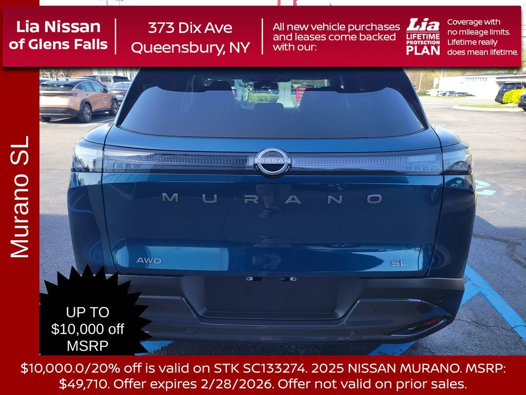 New 2025 Nissan Murano SL w/ Cargo Package image 4