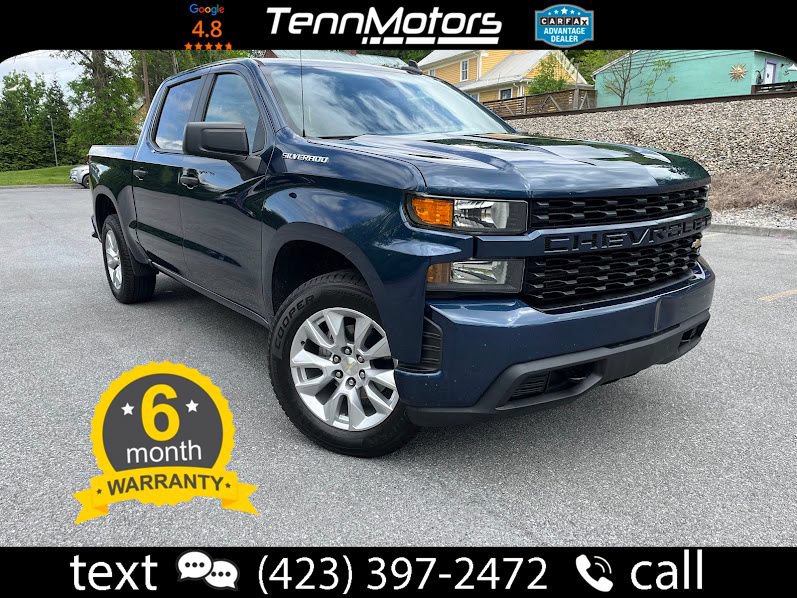 Used 2021 Chevrolet Silverado 1500 Custom RWD image 1