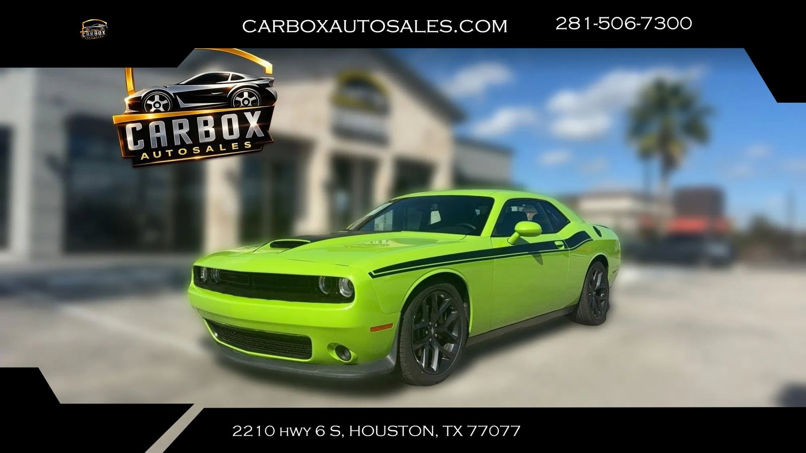 Used 2023 Dodge Challenger GT w/ Blacktop Package RWD image 1