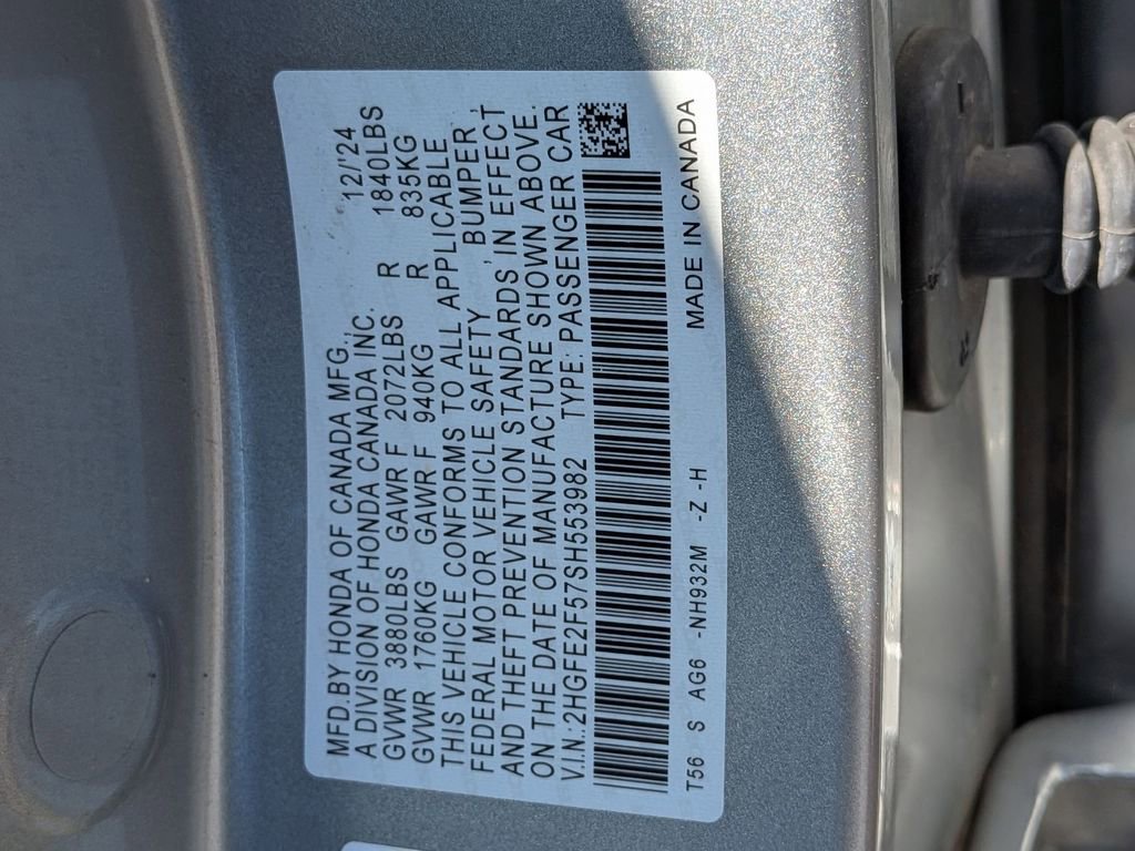 Used 2025 Honda Civic Sport image 35