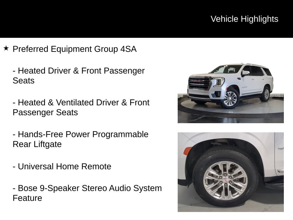 Used 2023 GMC Yukon SLT w/ SLT Premium Package AWD/4WD image 13