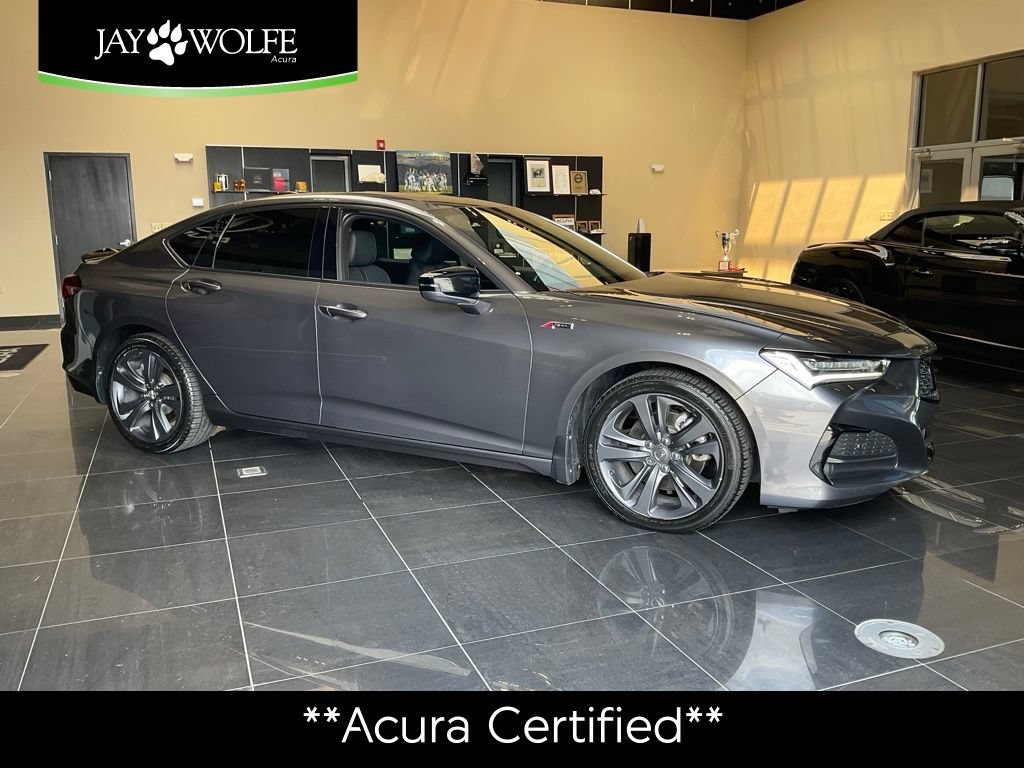 Certified 2022 Acura TLX w/ A-SPEC Package AWD/4WD image 1
