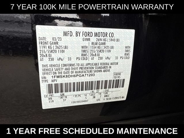 Used 2023 Ford Explorer XLT w/ Equipment Group 202A AWD/4WD image 30