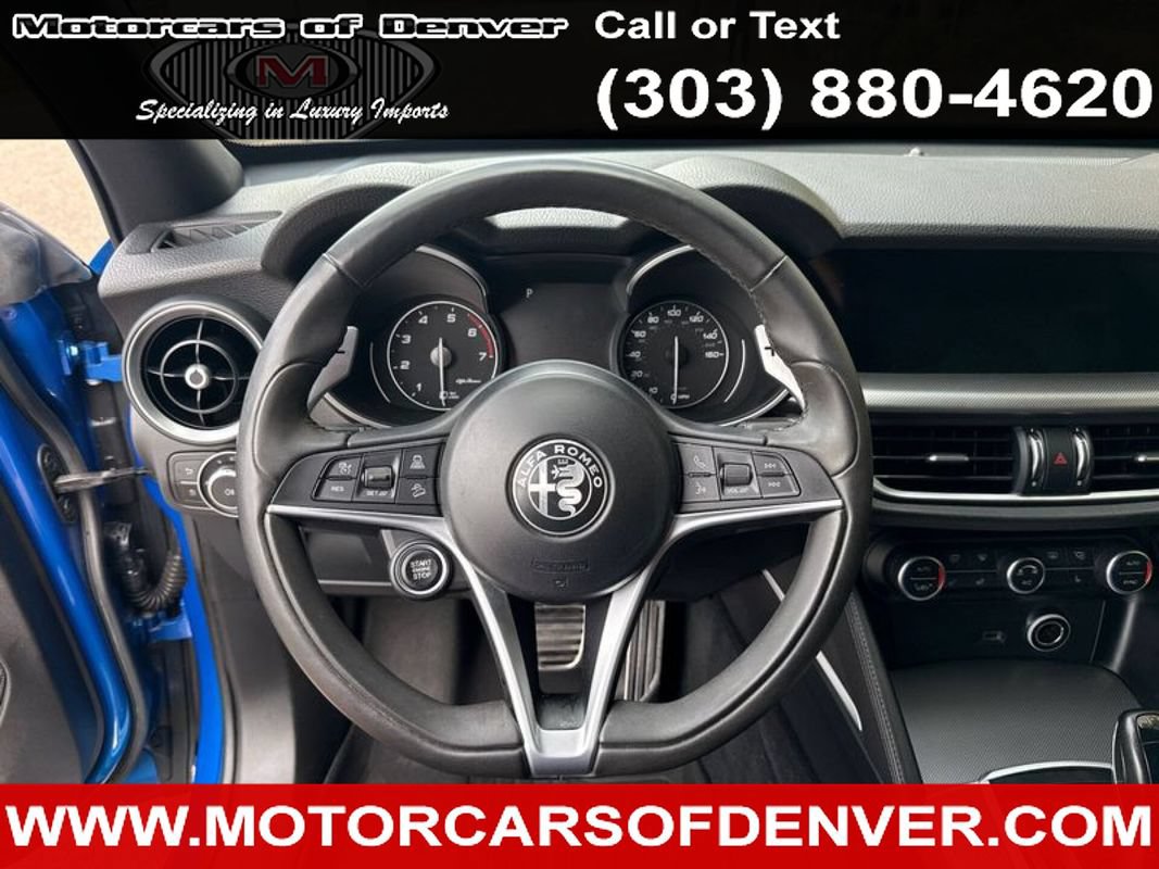 Used 2019 Alfa Romeo Stelvio Ti Sport w/ Quick Order Package 22S Sport AWD/4WD image 19