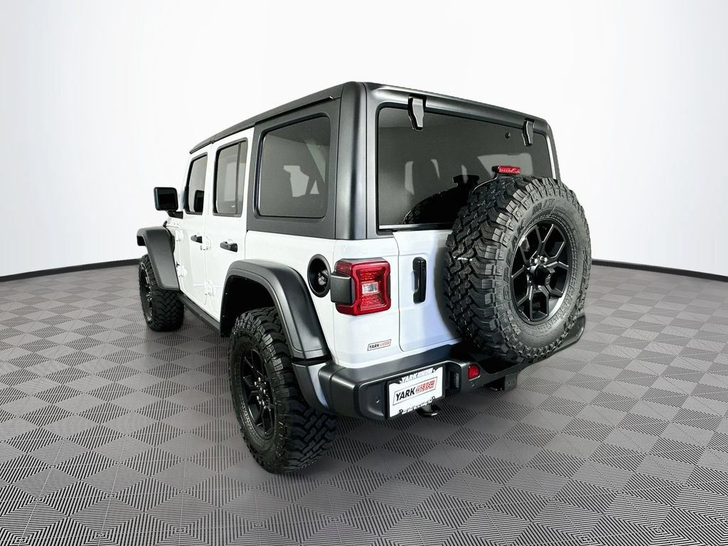 Certified 2025 Jeep Wrangler Unlimited Sport AWD/4WD image 8