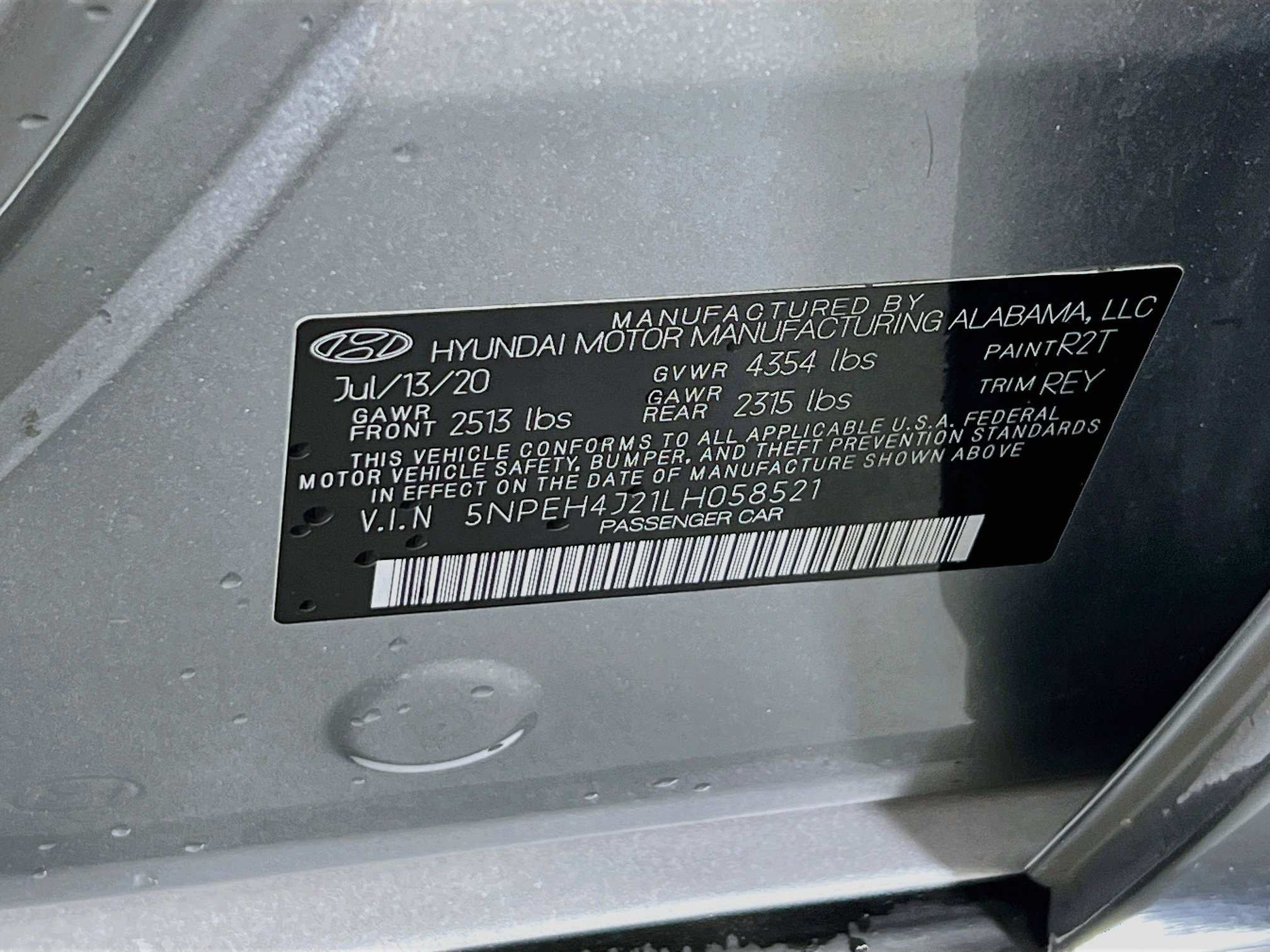 Used 2020 Hyundai Sonata Limited w/ Cargo Package FWD image 33