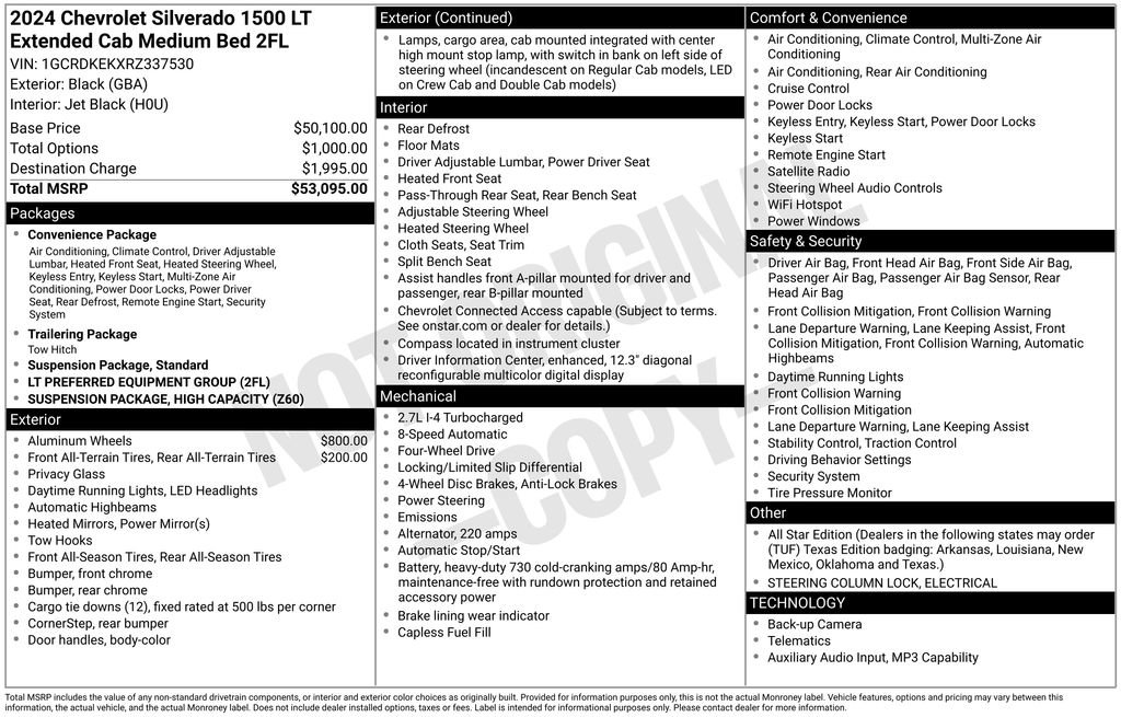 Certified 2024 Chevrolet Silverado 1500 LT AWD/4WD image 10