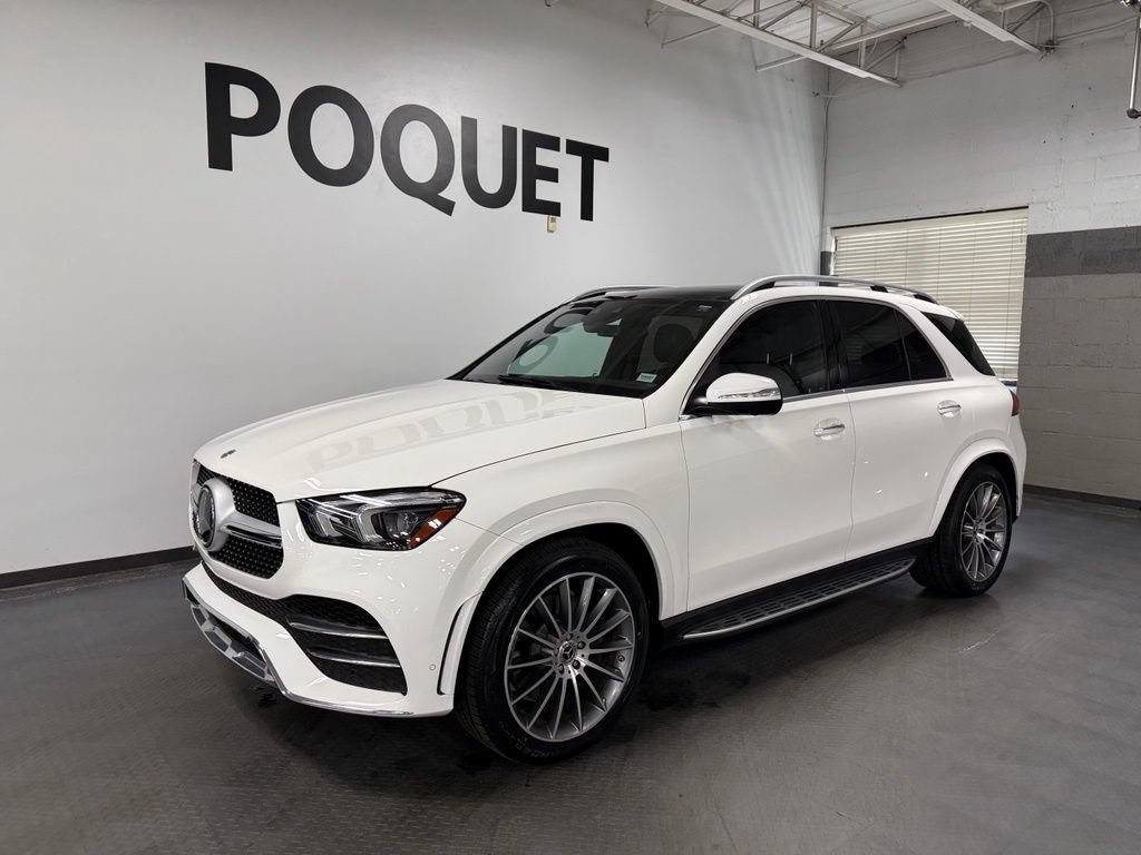 Used 2023 Mercedes-Benz GLE 450 4MATIC w/ AMG Line Exterior image 2