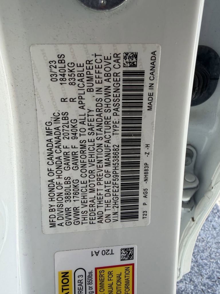 Used 2023 Honda Civic Sport image 33