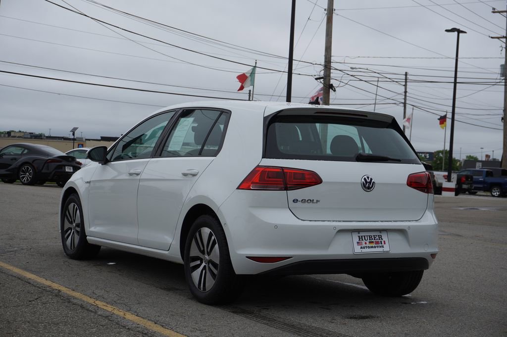 Used 2016 Volkswagen e-Golf SEL Premium w/ Driver Assistance Package FWD image 5